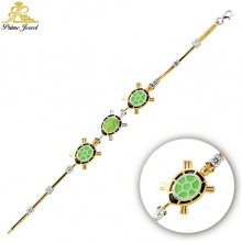 Gümüş Mineli Bileklik